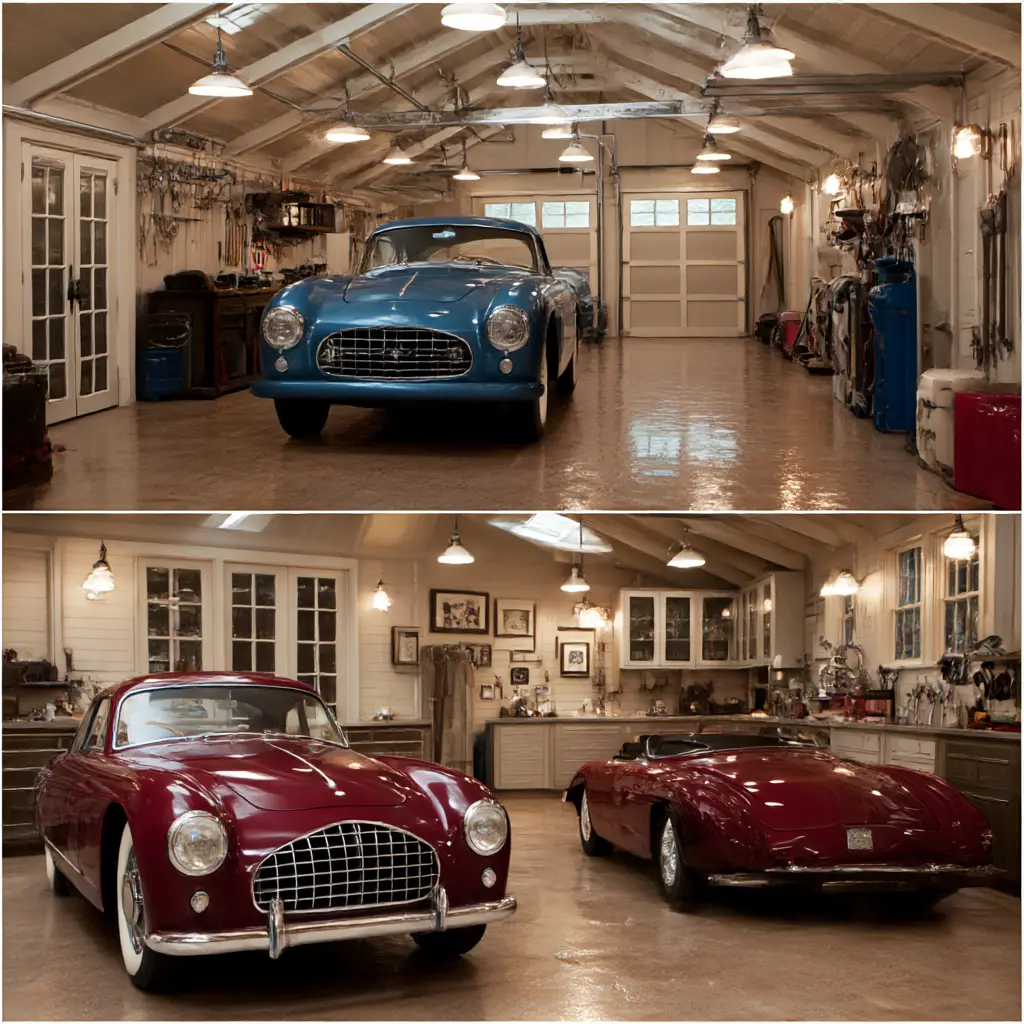 Vintage Car Garage