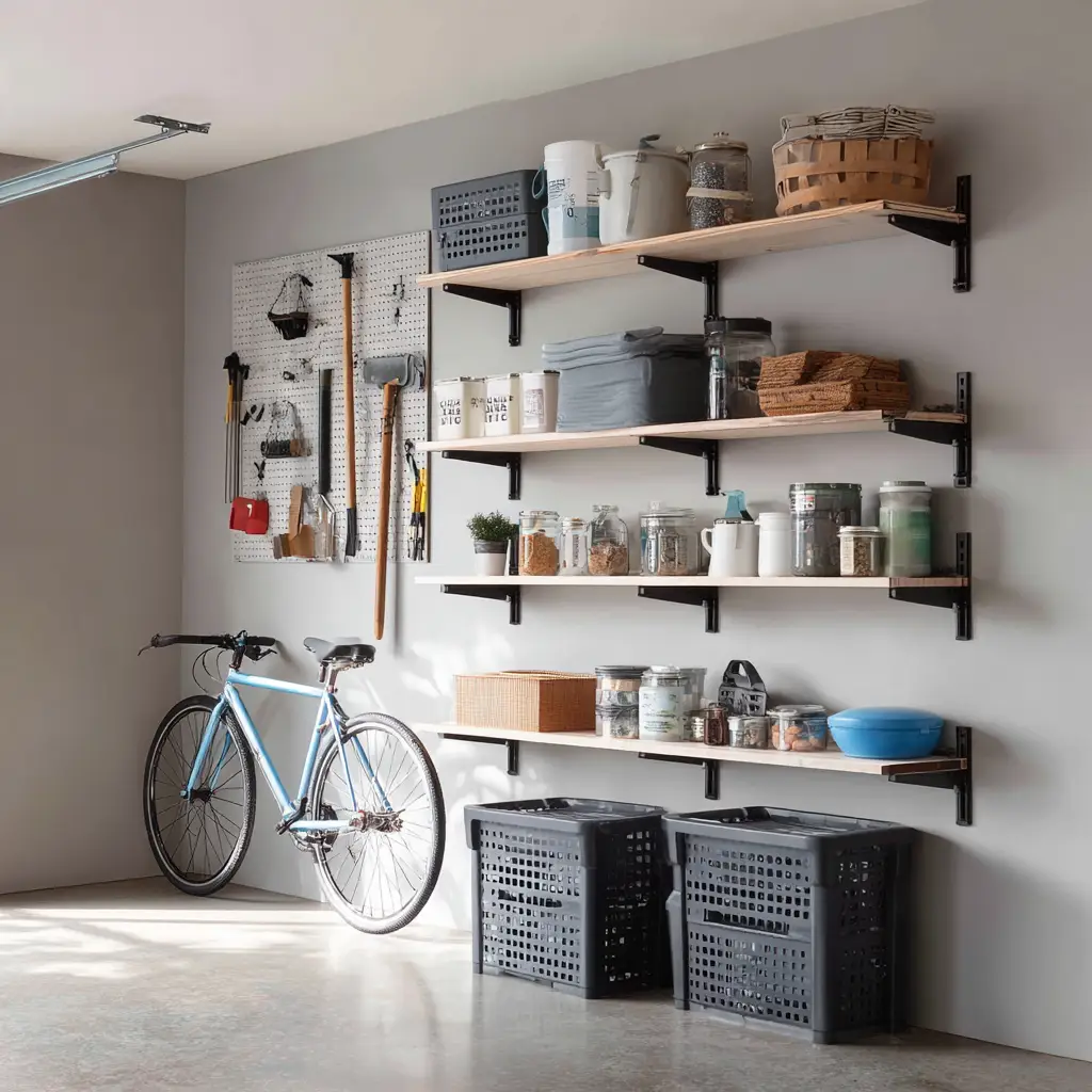 Wall-Mounted Shelves