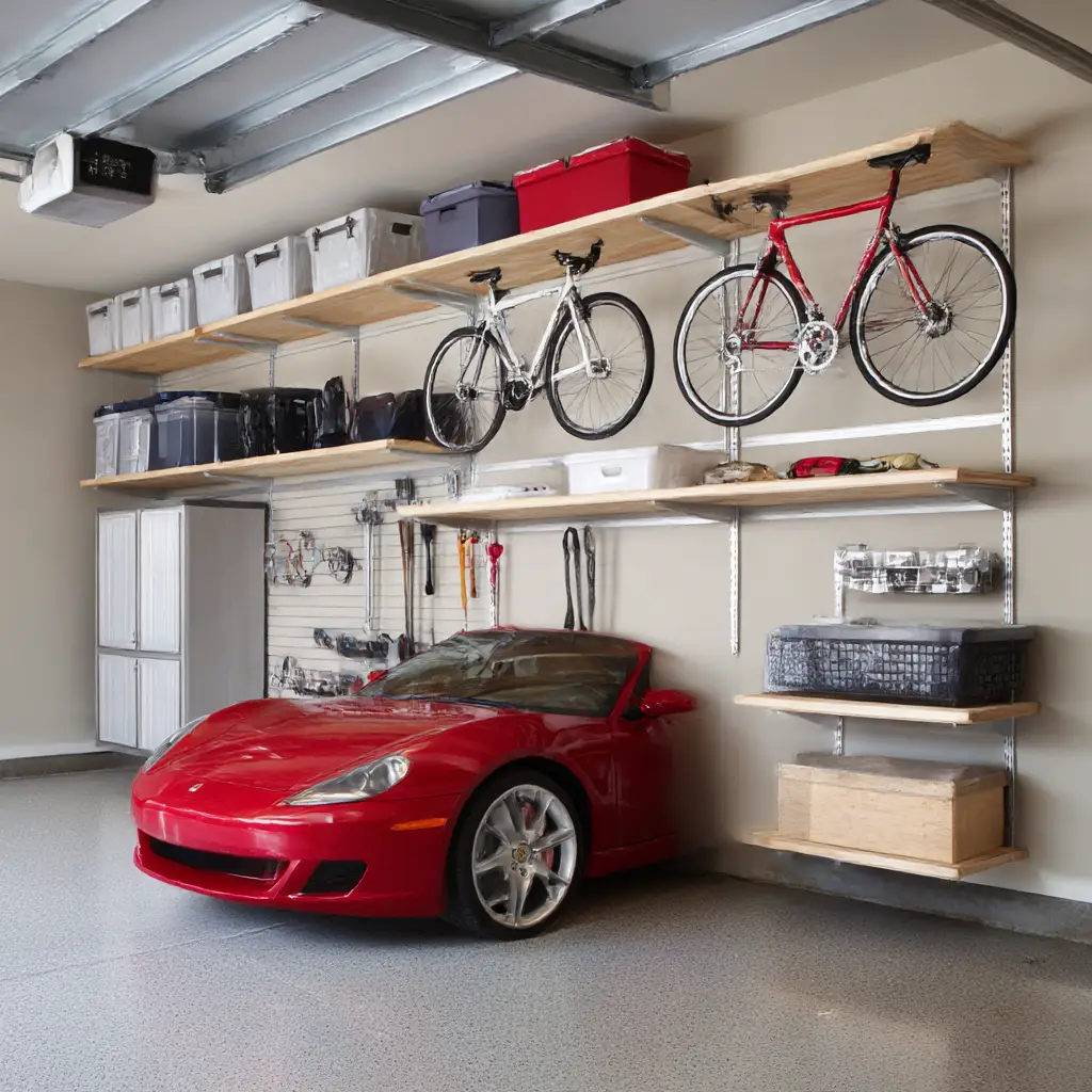 Wall-Mounted Shelving