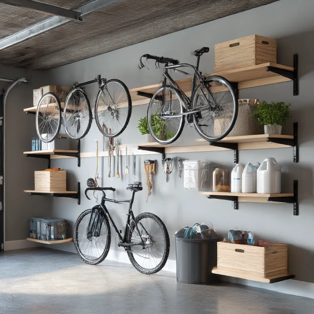 Wall-Mounted Storage Racks