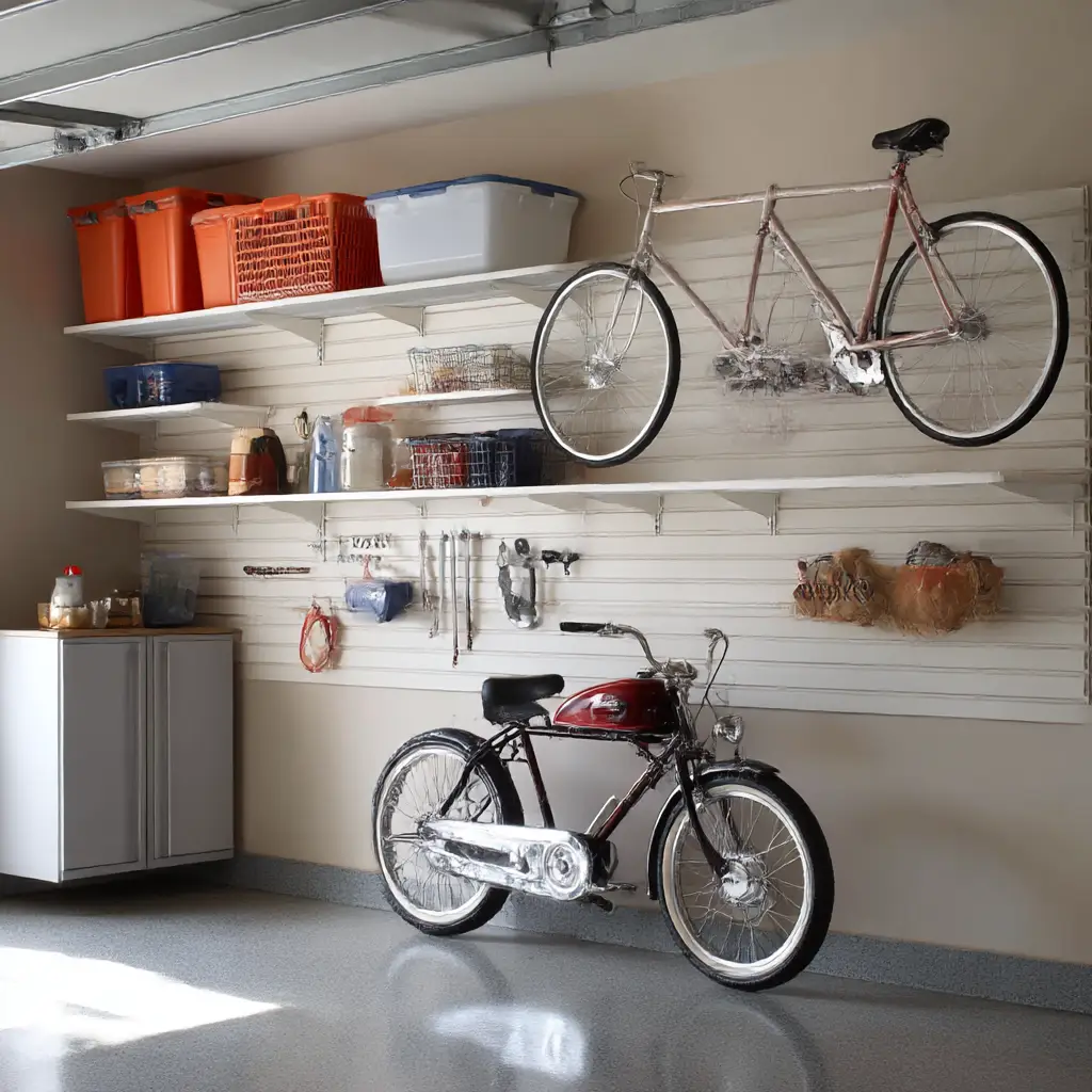 Wall shelving concept
