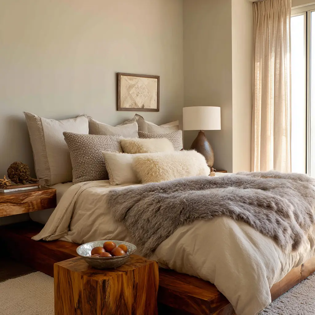 Warm Metallic Accents