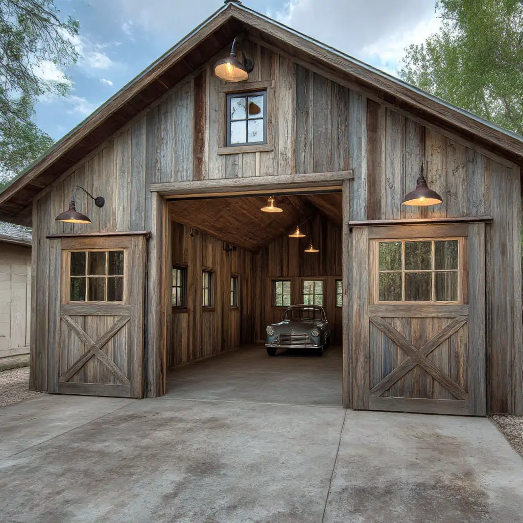 Weathered Rustic Finish