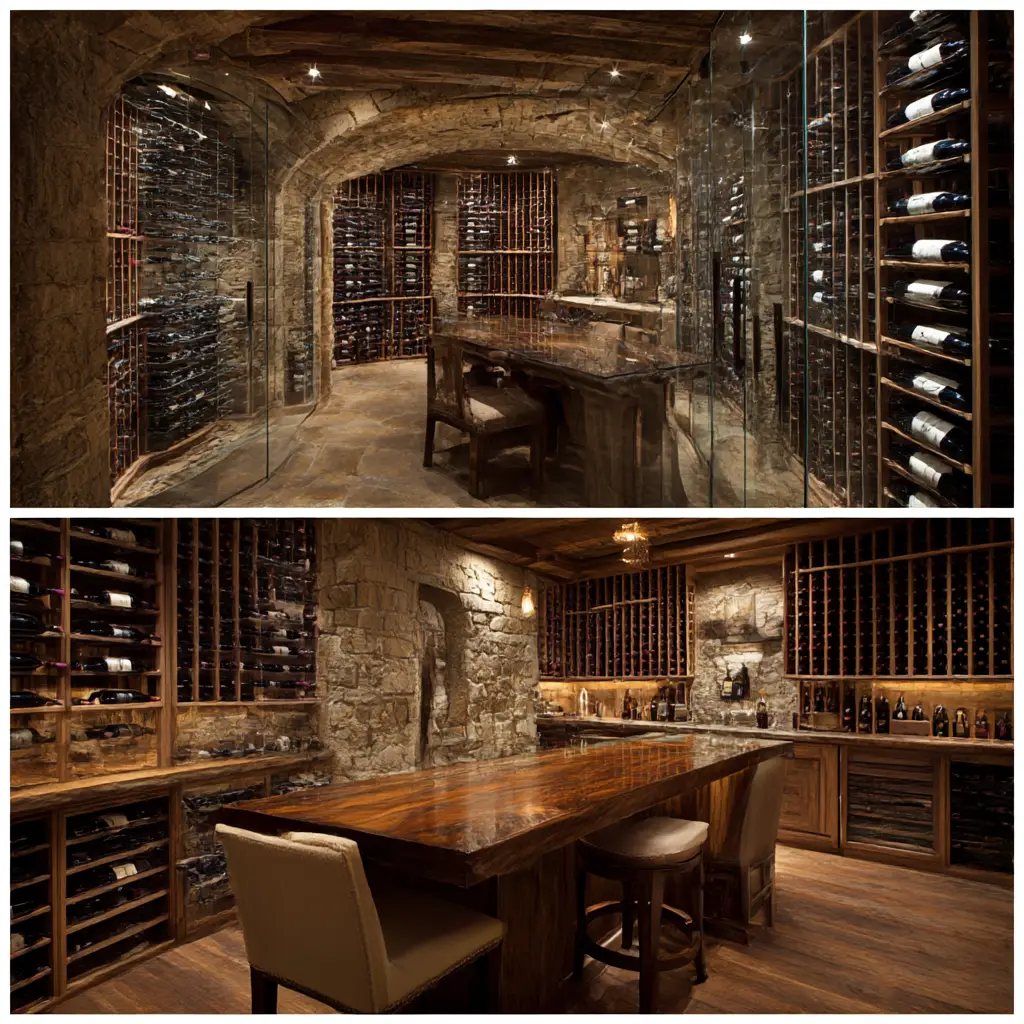 Wine cellar bar