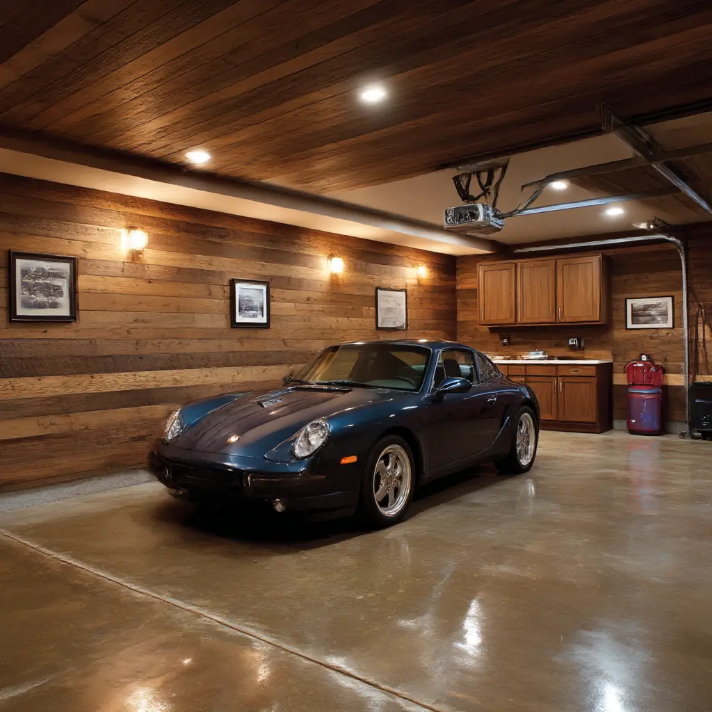 Wood Paneling for Warmth