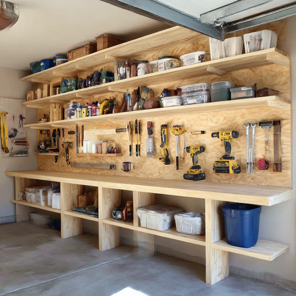 Wooden DIY Shelves