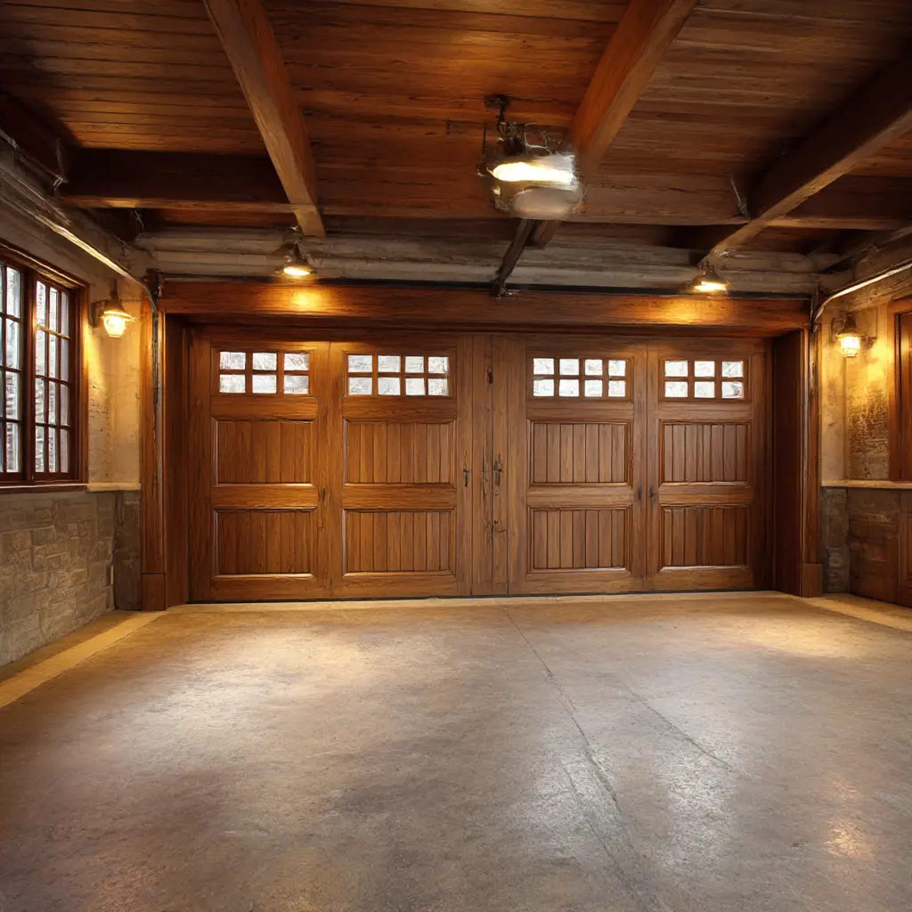 Wooden Garage Panels