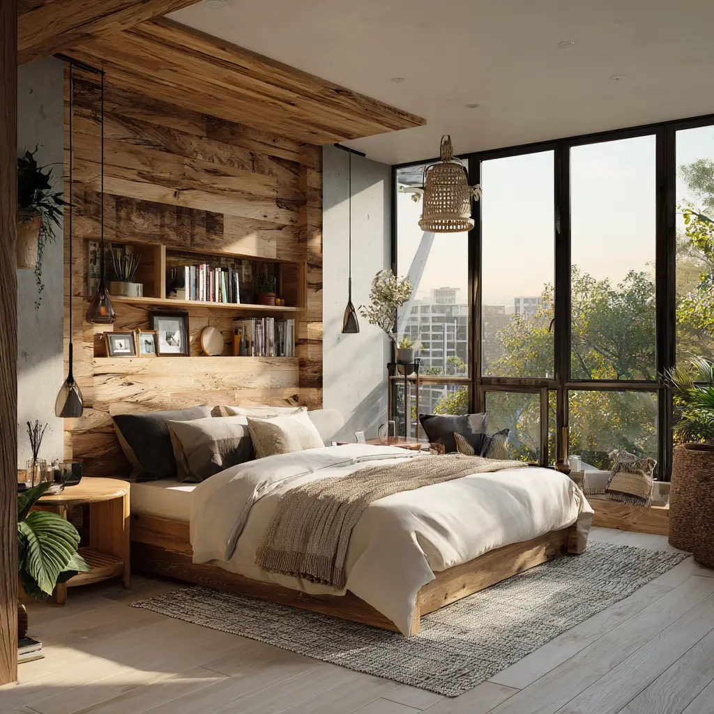 Wooden accents
