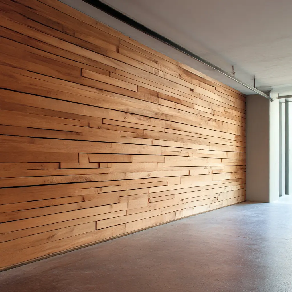 Wooden wall panels