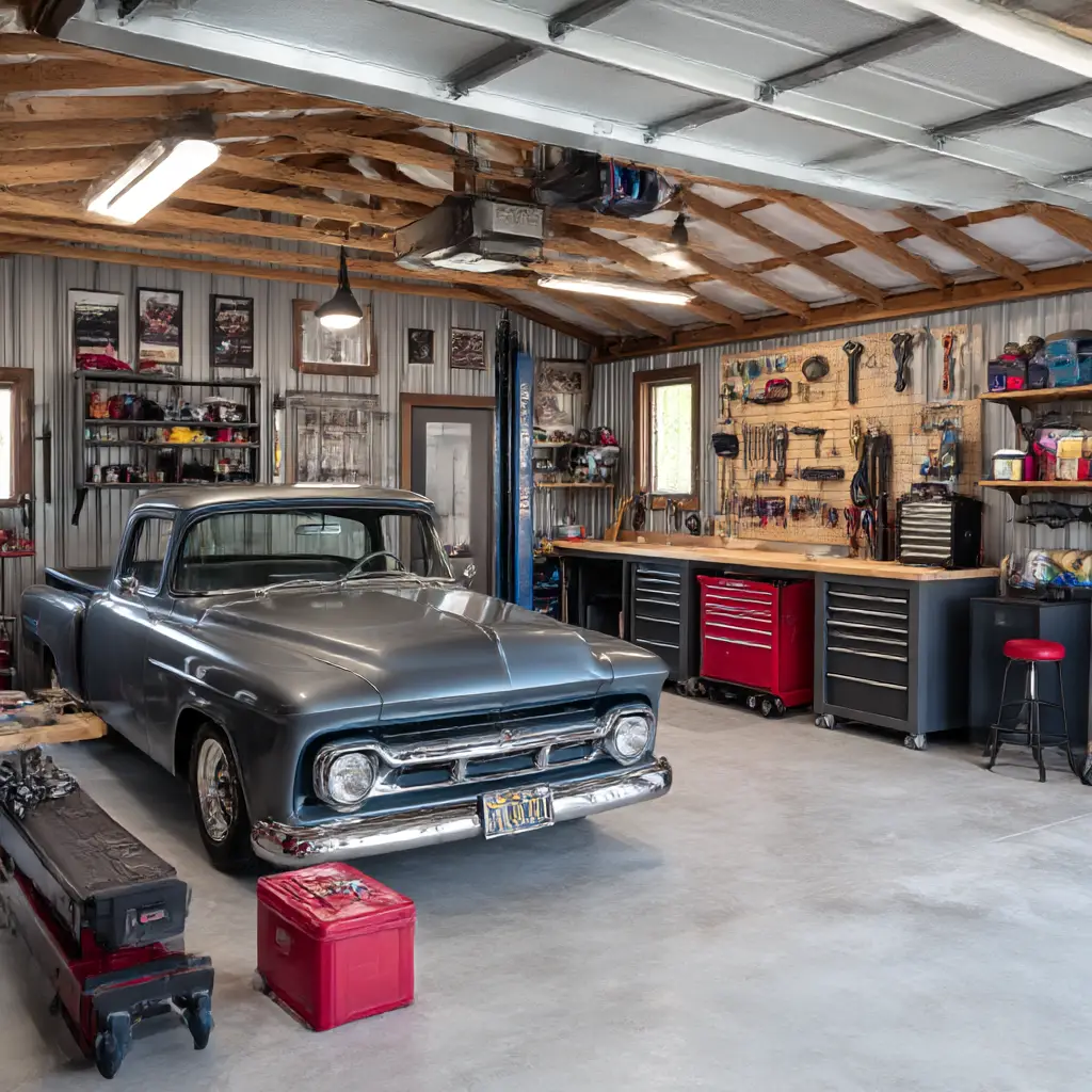 Workshop-Ready Garage