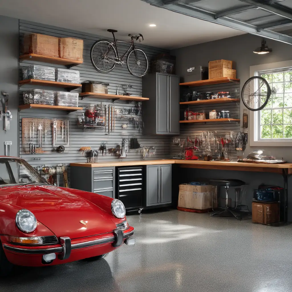 Workstation Storage Wall