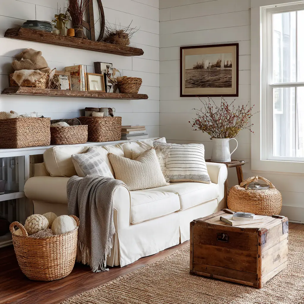 Woven Baskets and Storage