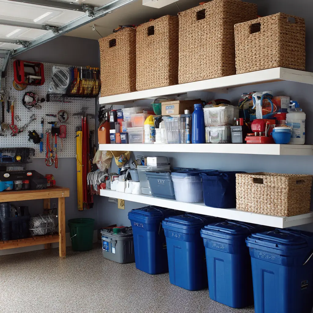 Add Storage Baskets and Bins