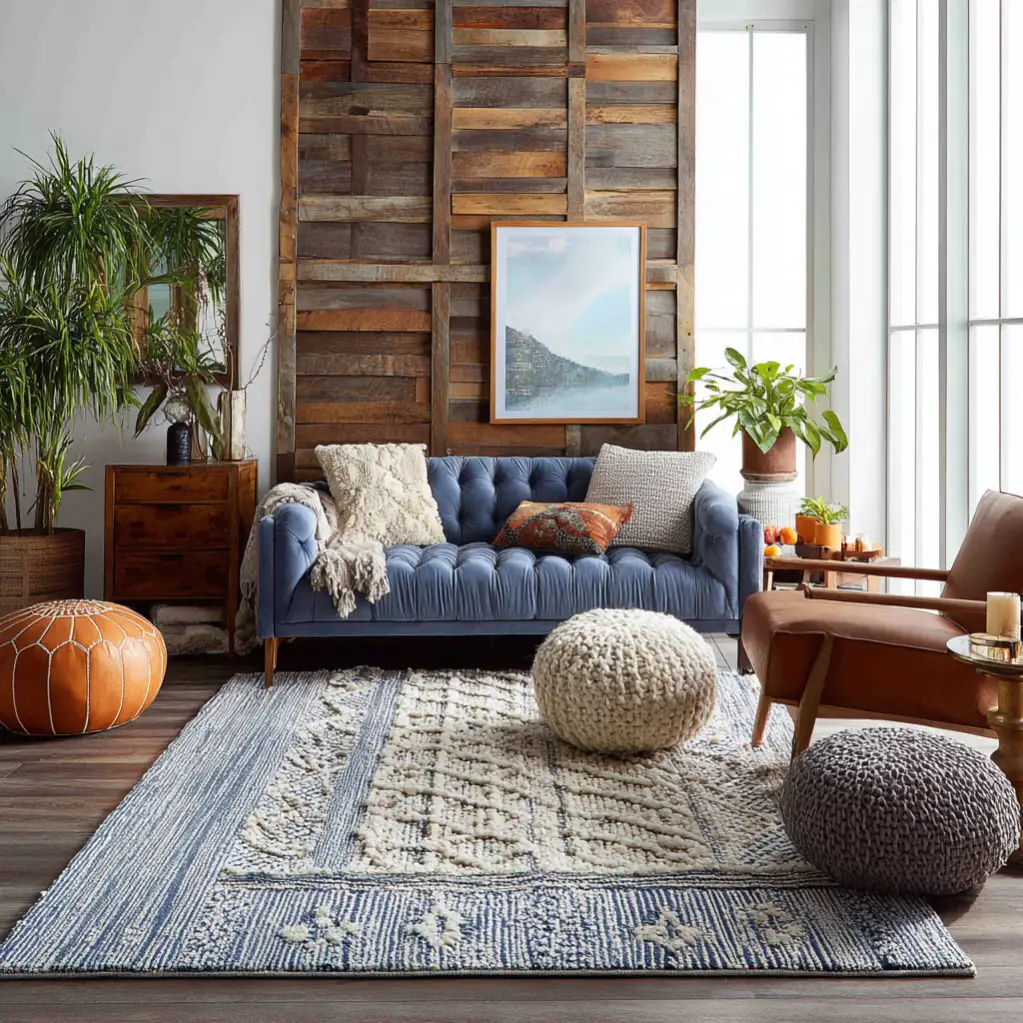 Add Texture with Rugs