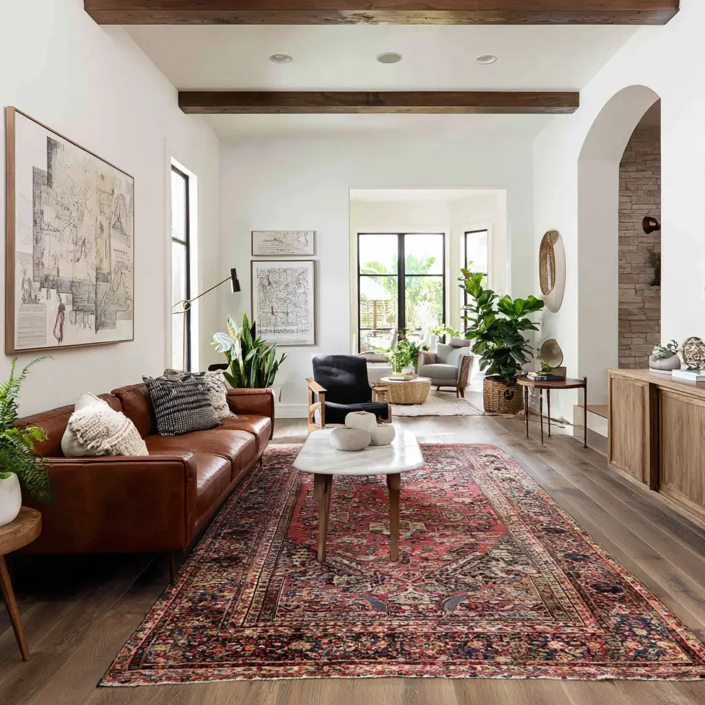 Add Warm Rugs and Runners