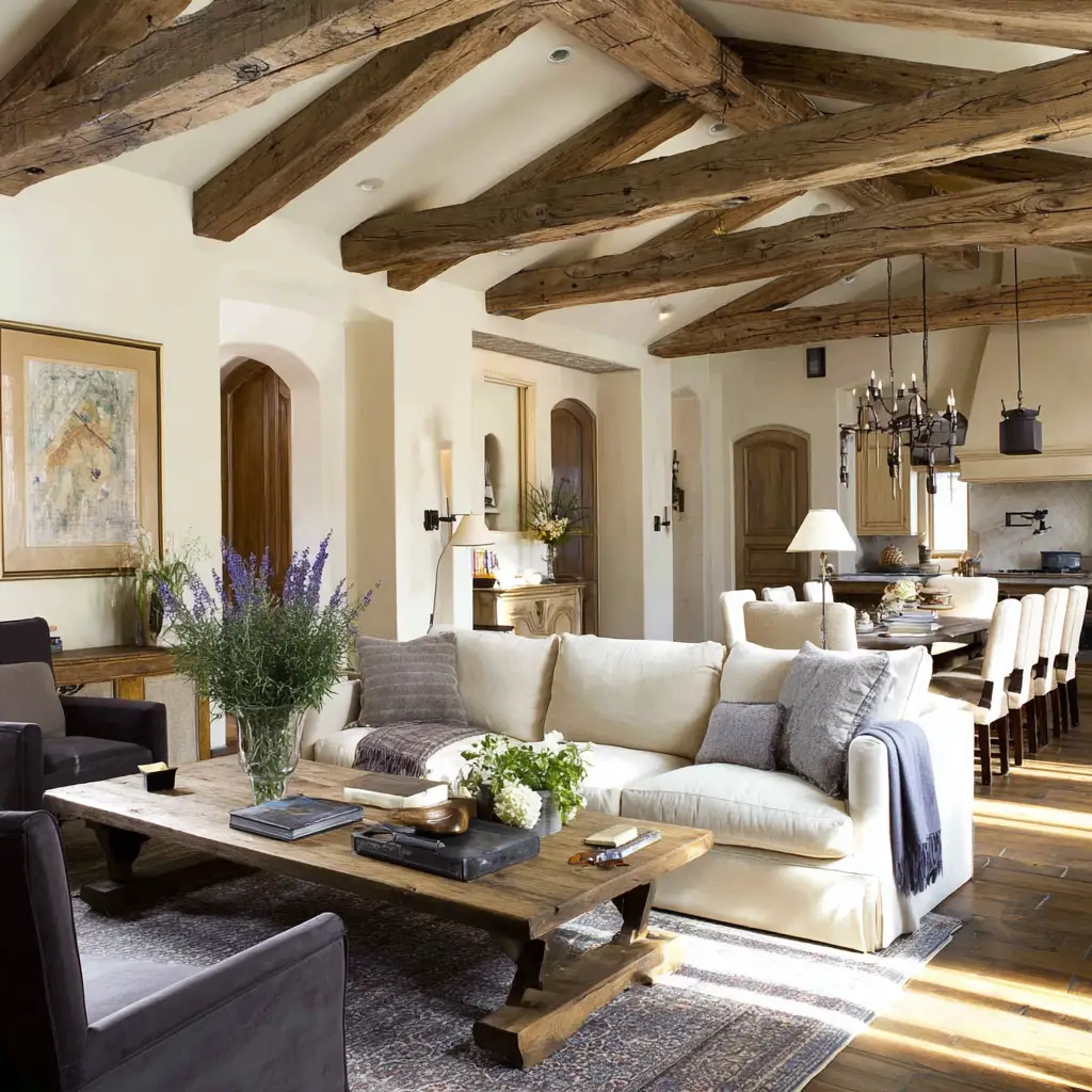 Add Wooden Ceiling Beams