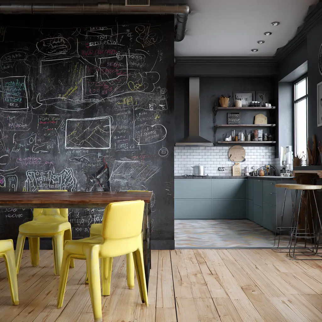 Add a Chalkboard Wall
