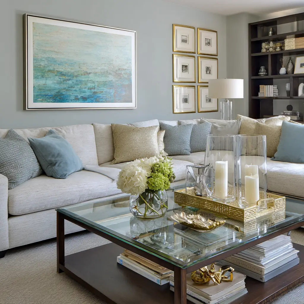 Add a Coffee Table Display