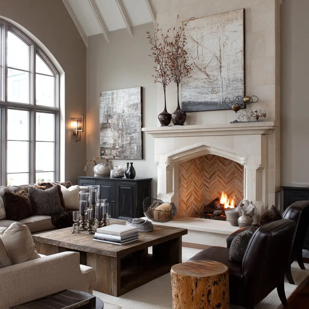 Add a Fireplace Focal Point