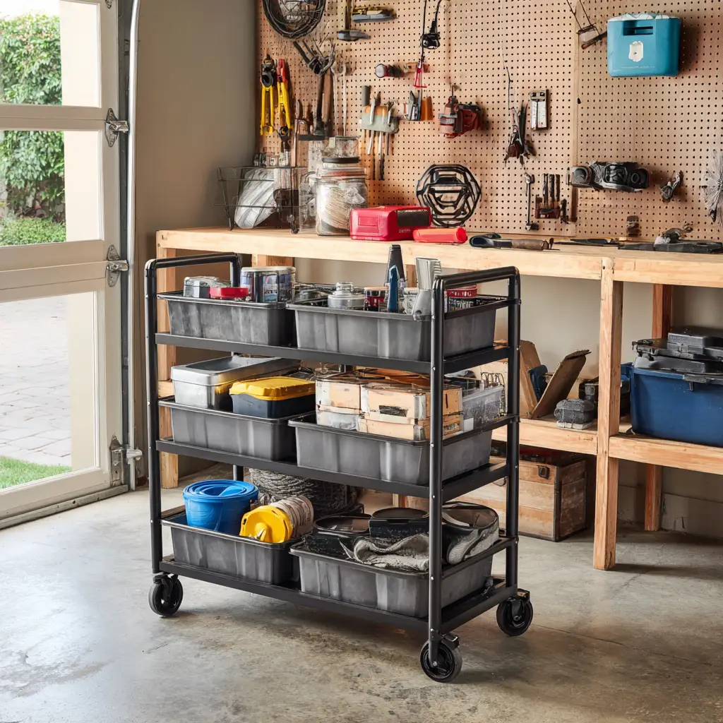 Add a Rolling Storage Cart