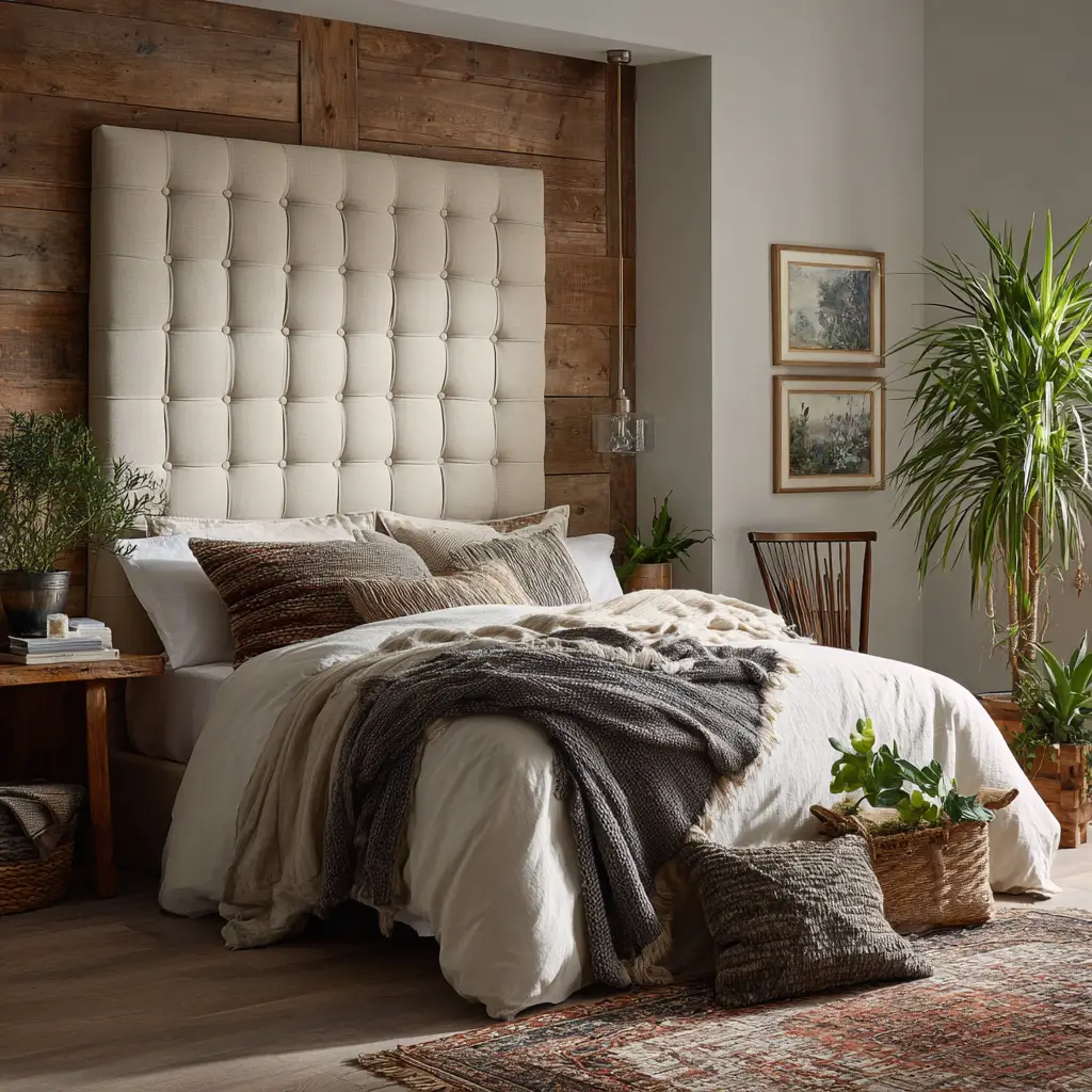 Add a Statement Headboard