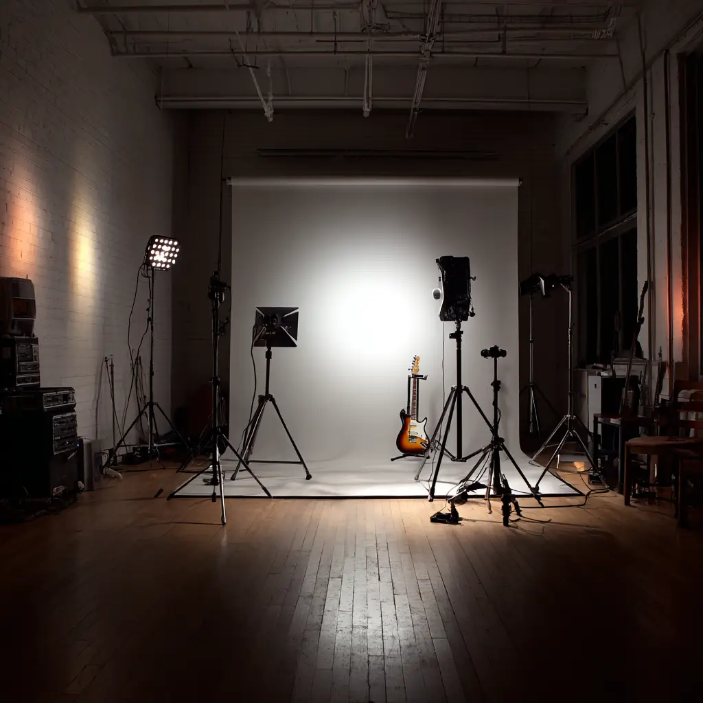 Artistic Lighting Setup