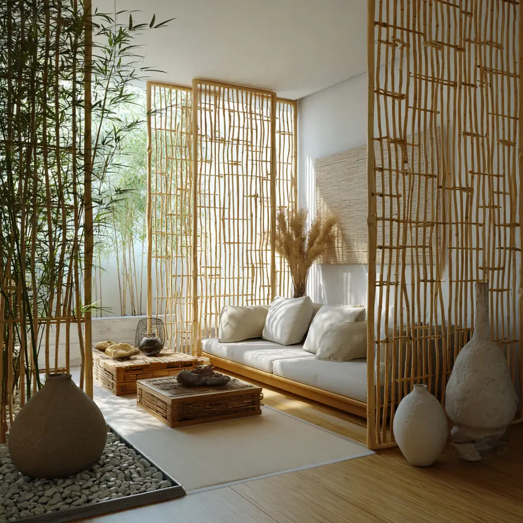 Bamboo Partition