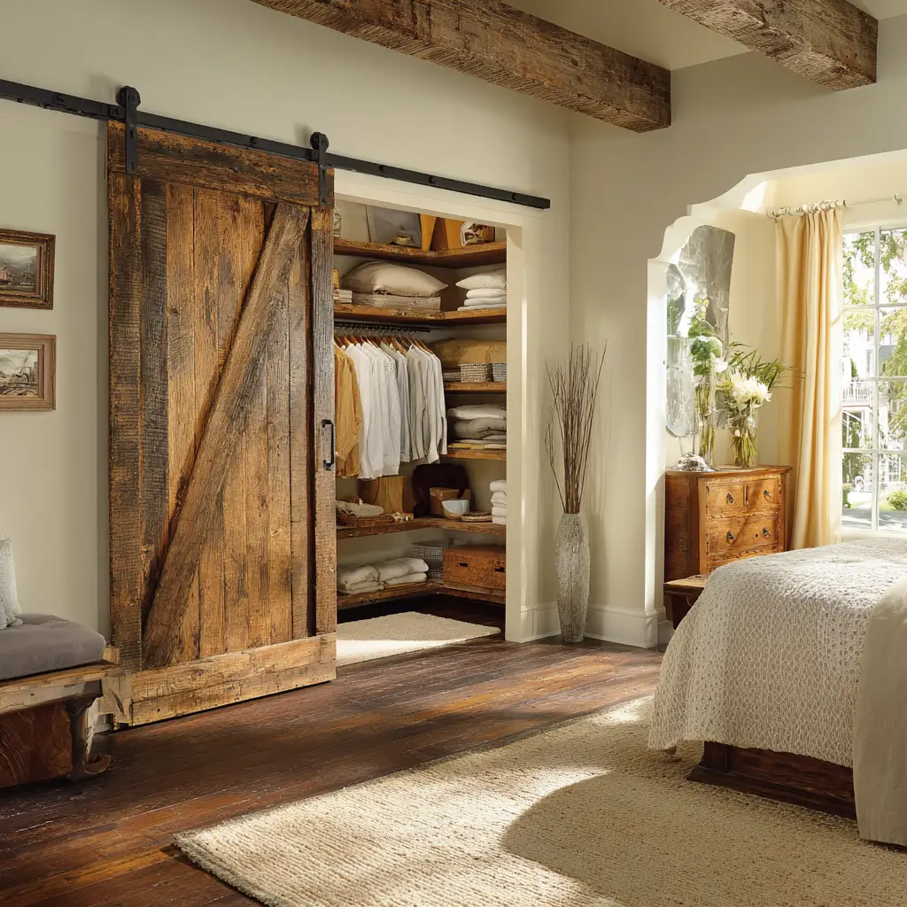 Barn Door Closet