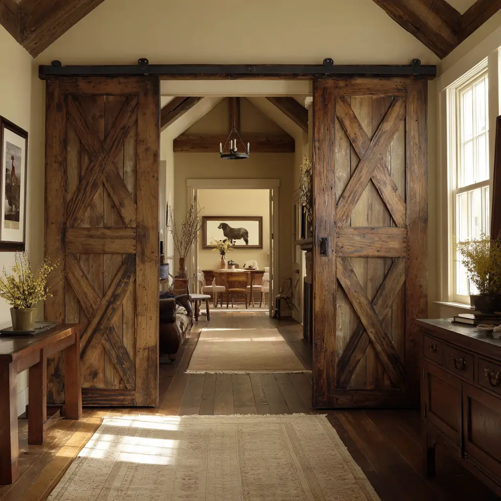 Barn Door Entrance