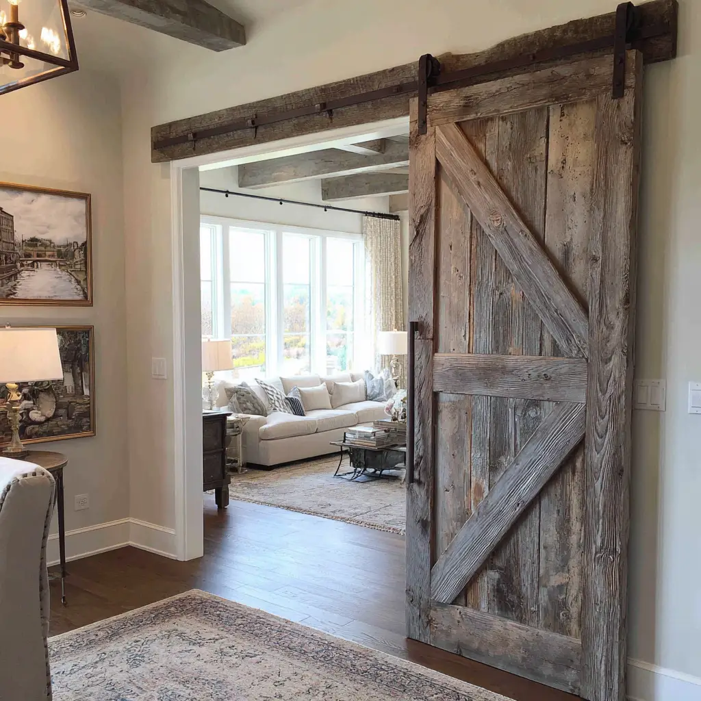 Barn Door Entry
