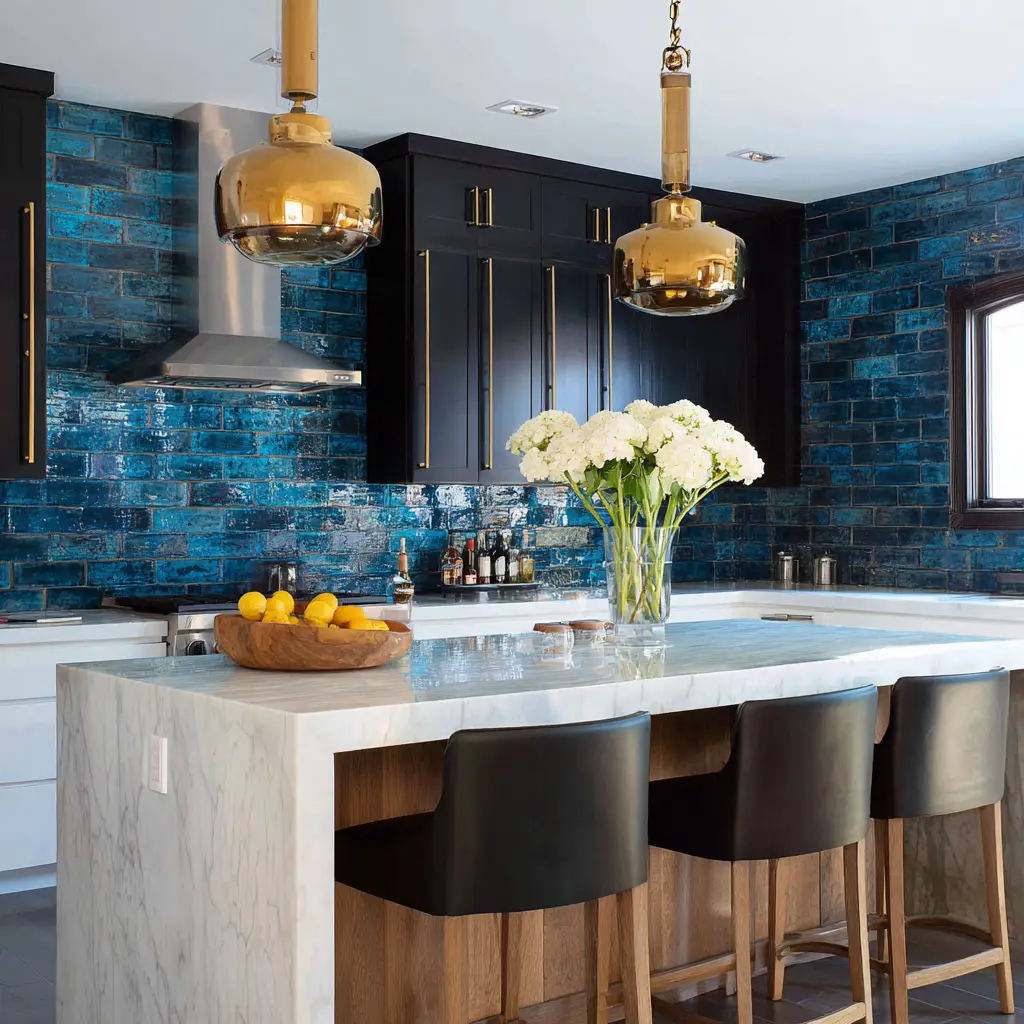 Bold Kitchen Backsplashes