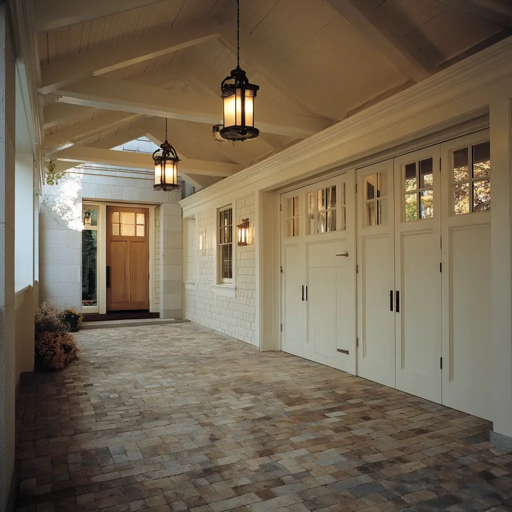 Breezeway with Built-In Storage