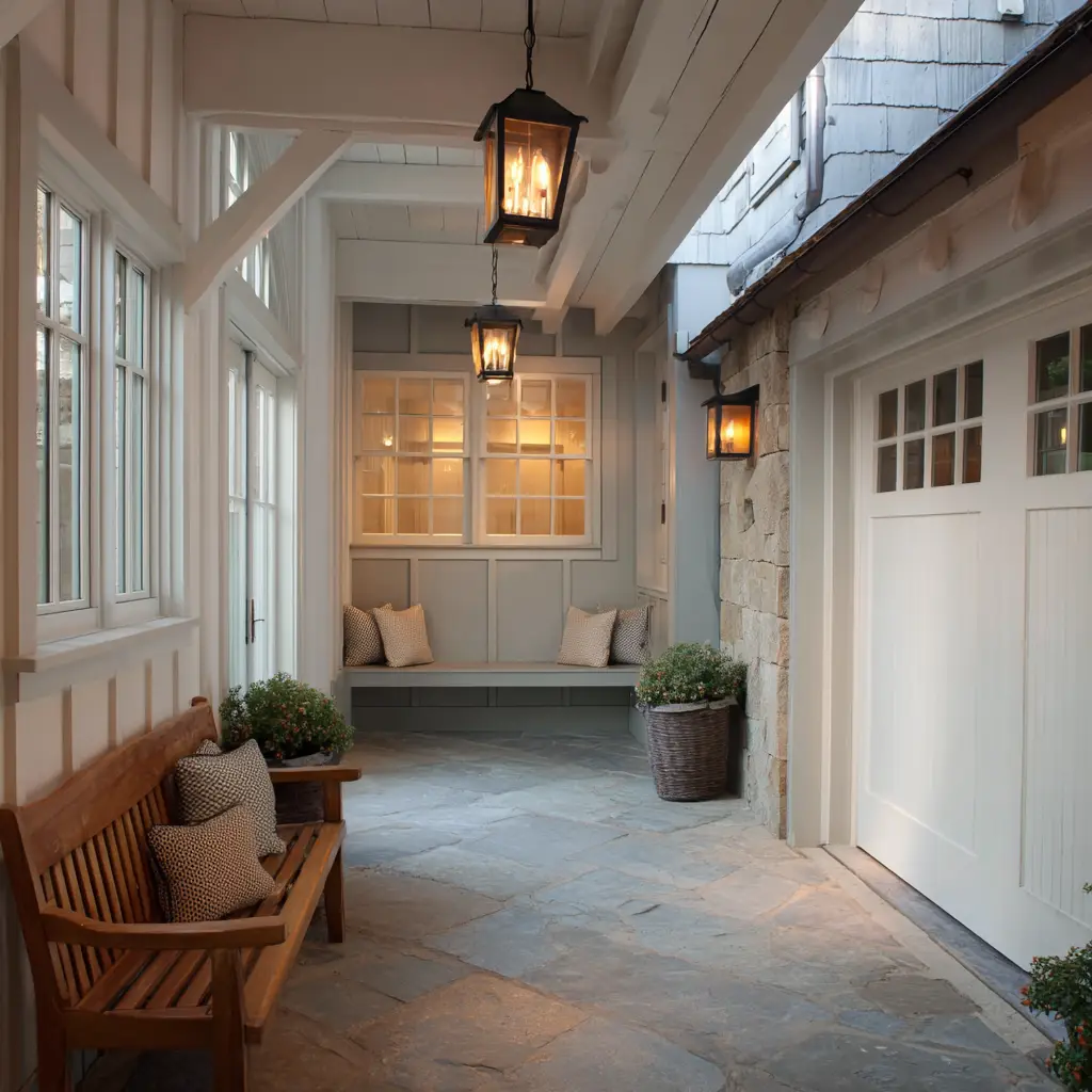 Breezeway with Seating Nook