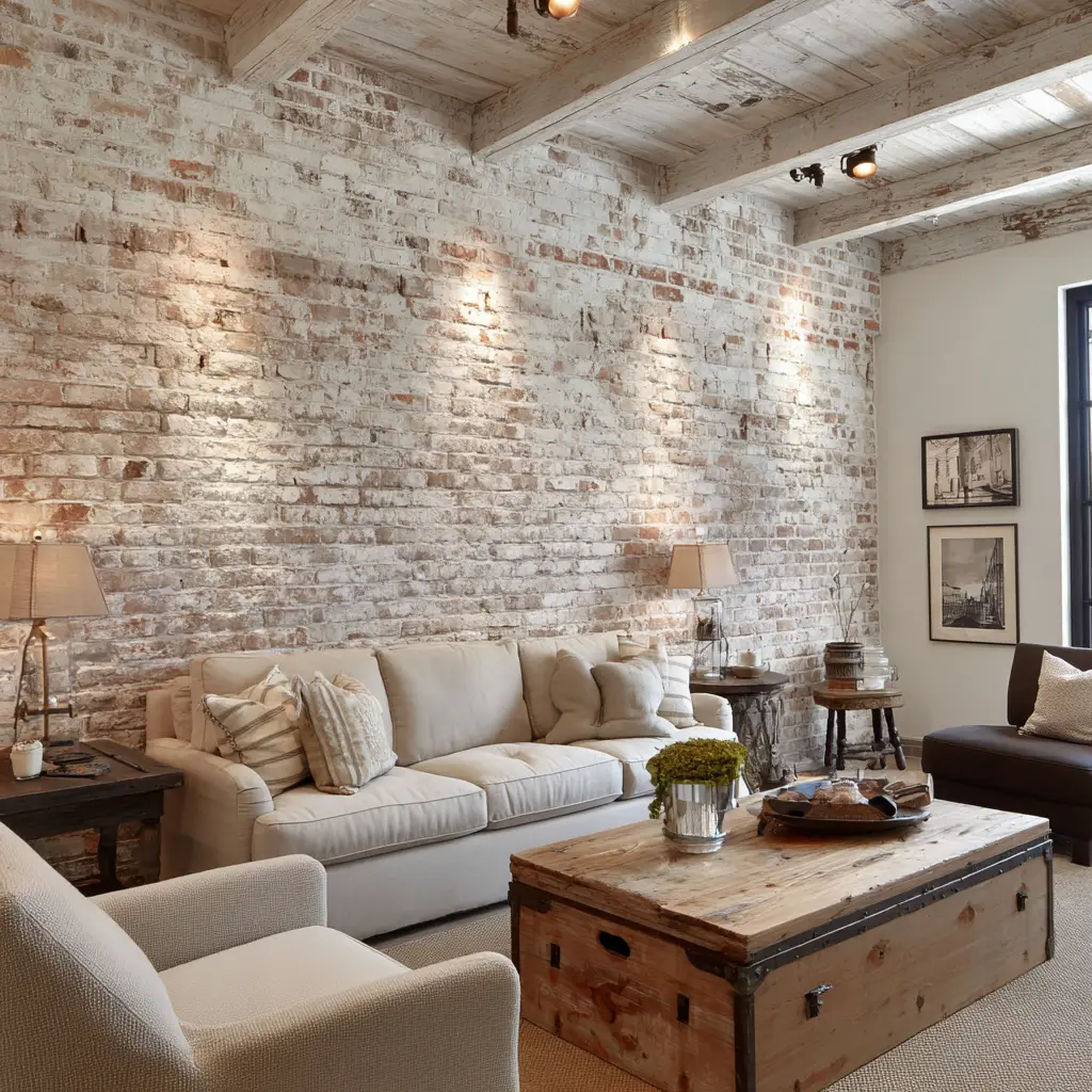 Brick or Shiplap Walls