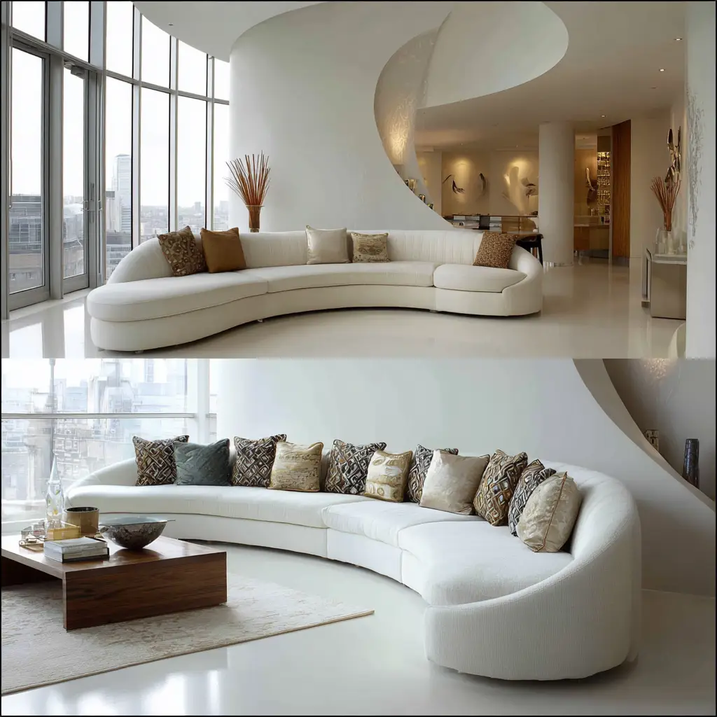 Bring in Curved Furniture