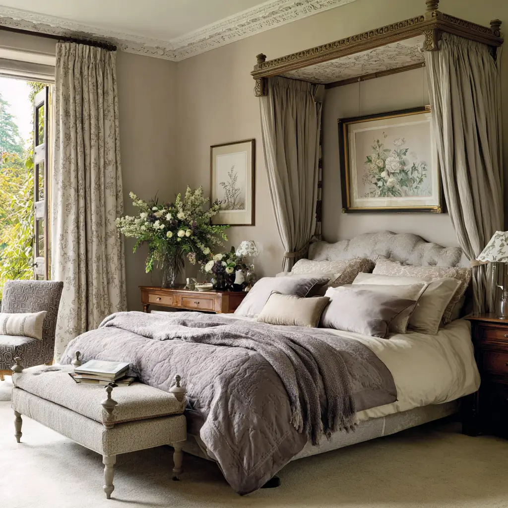 Canopy or Four-Poster Bed