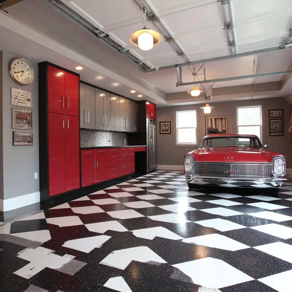 Checkerboard Pattern Tiles