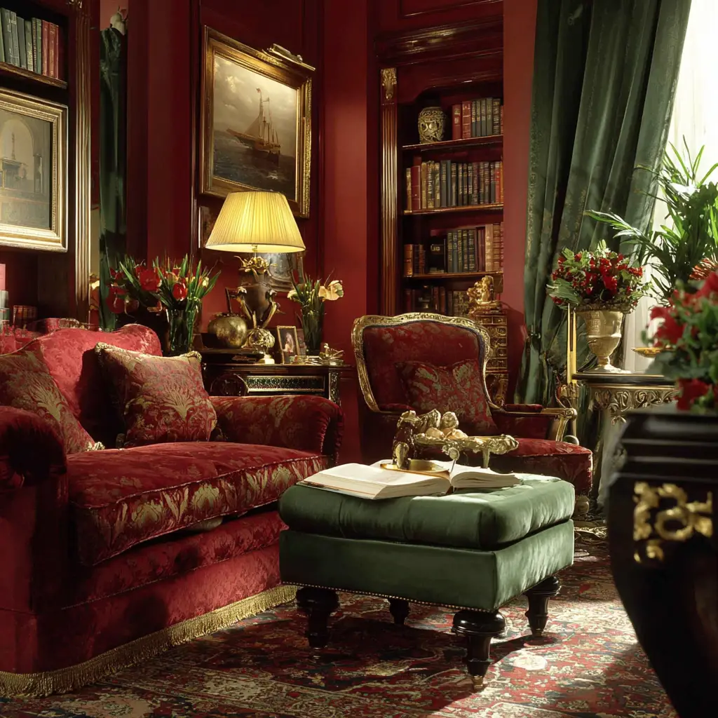 Classic Red and Green Elegance