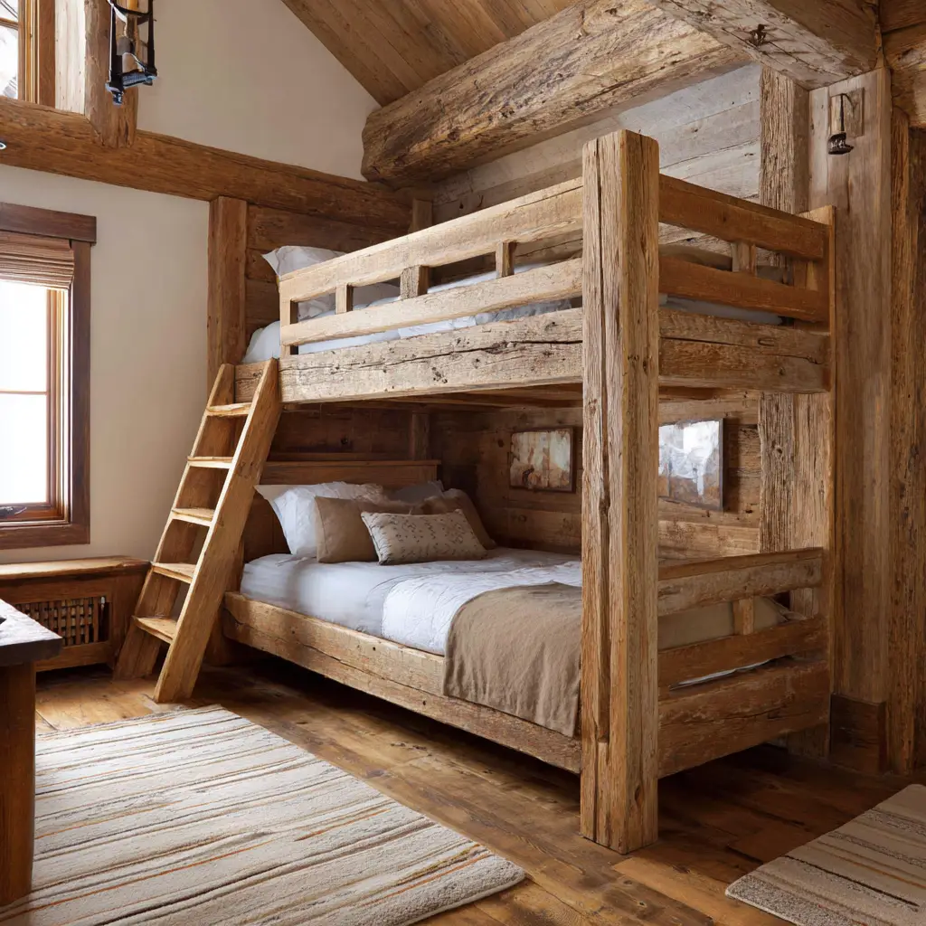 Classic Wooden Bunk Beds