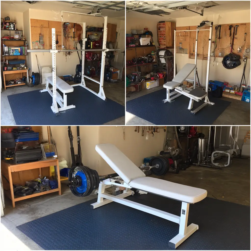 Compact Weight Bench Addition