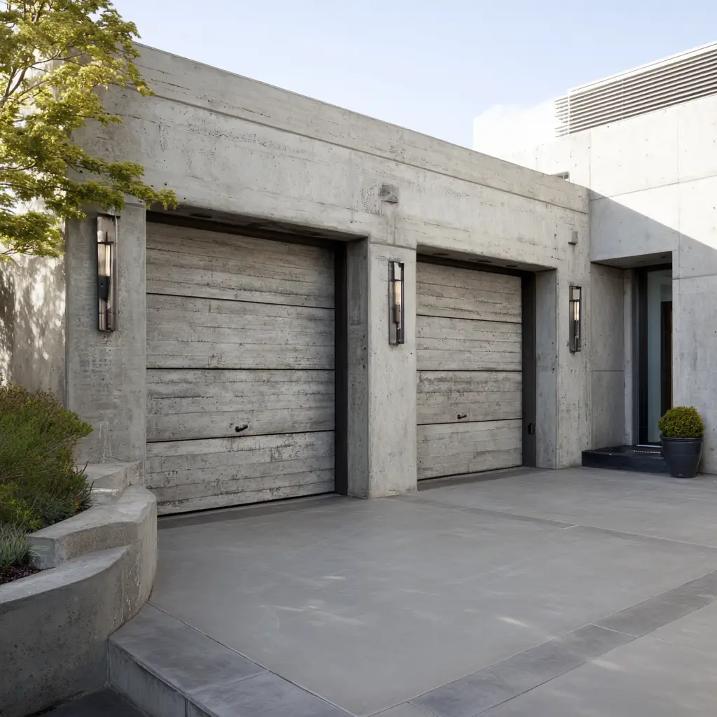 Concrete Texture Doors