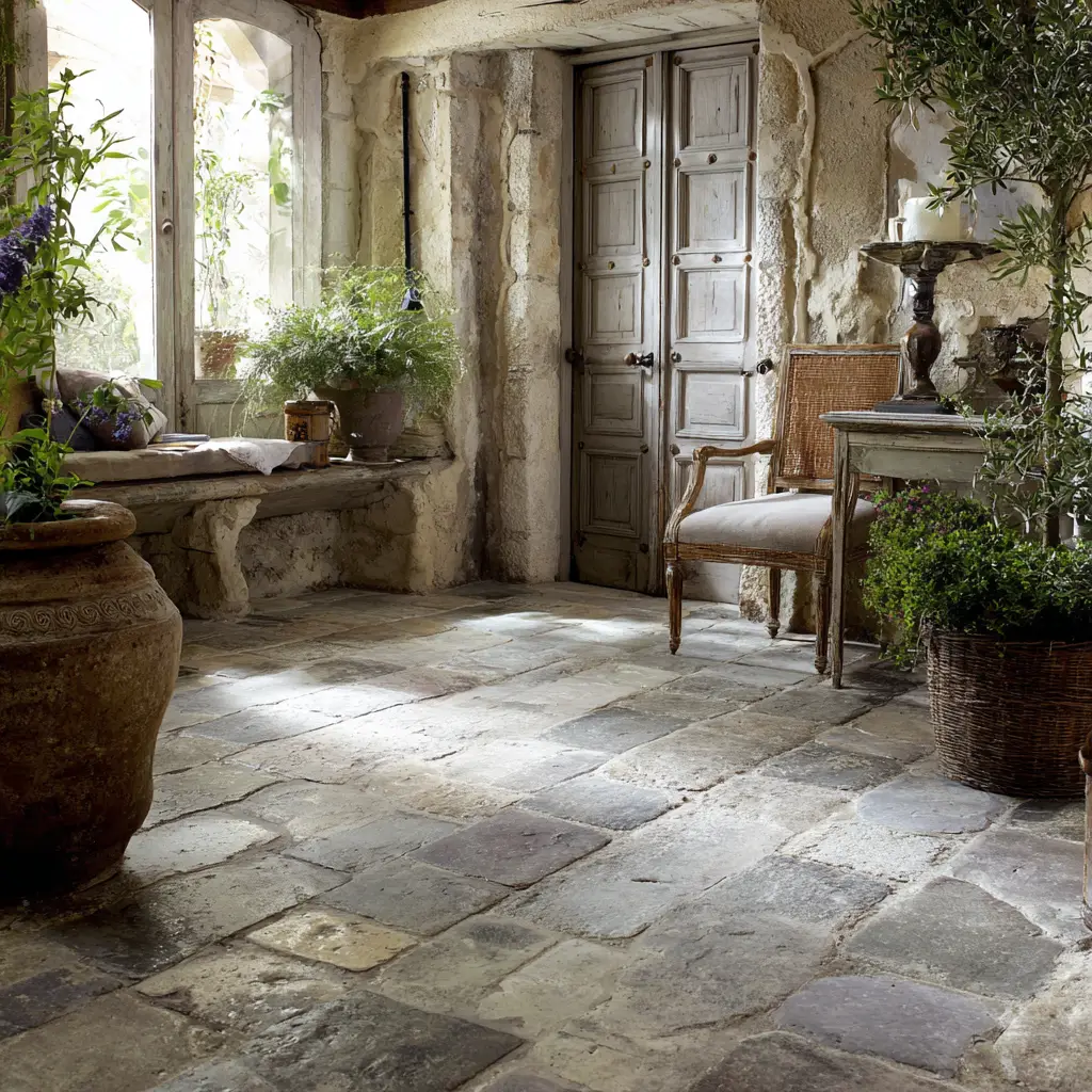 Concrete or Stone Flooring