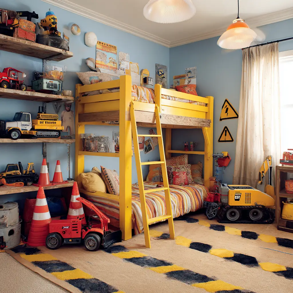 Construction Zone Playroom
