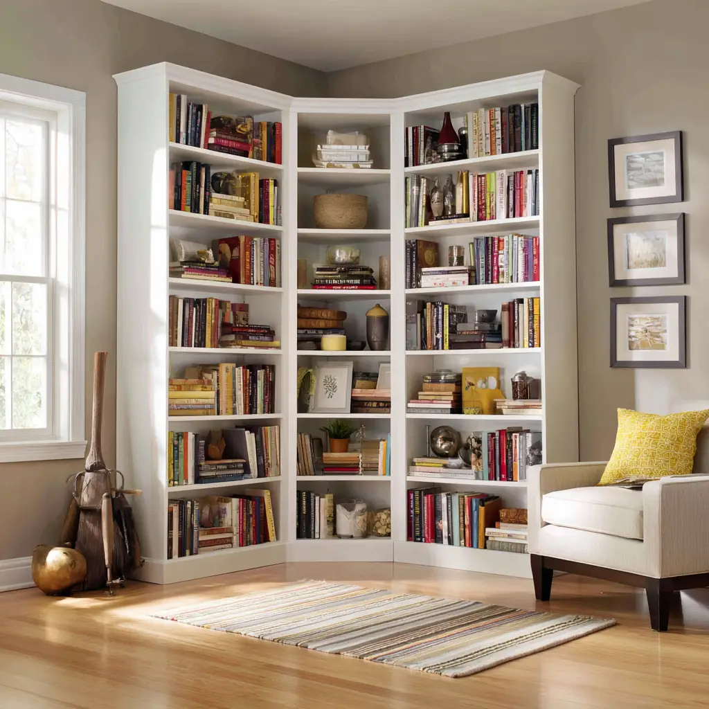 Corner Bookcase