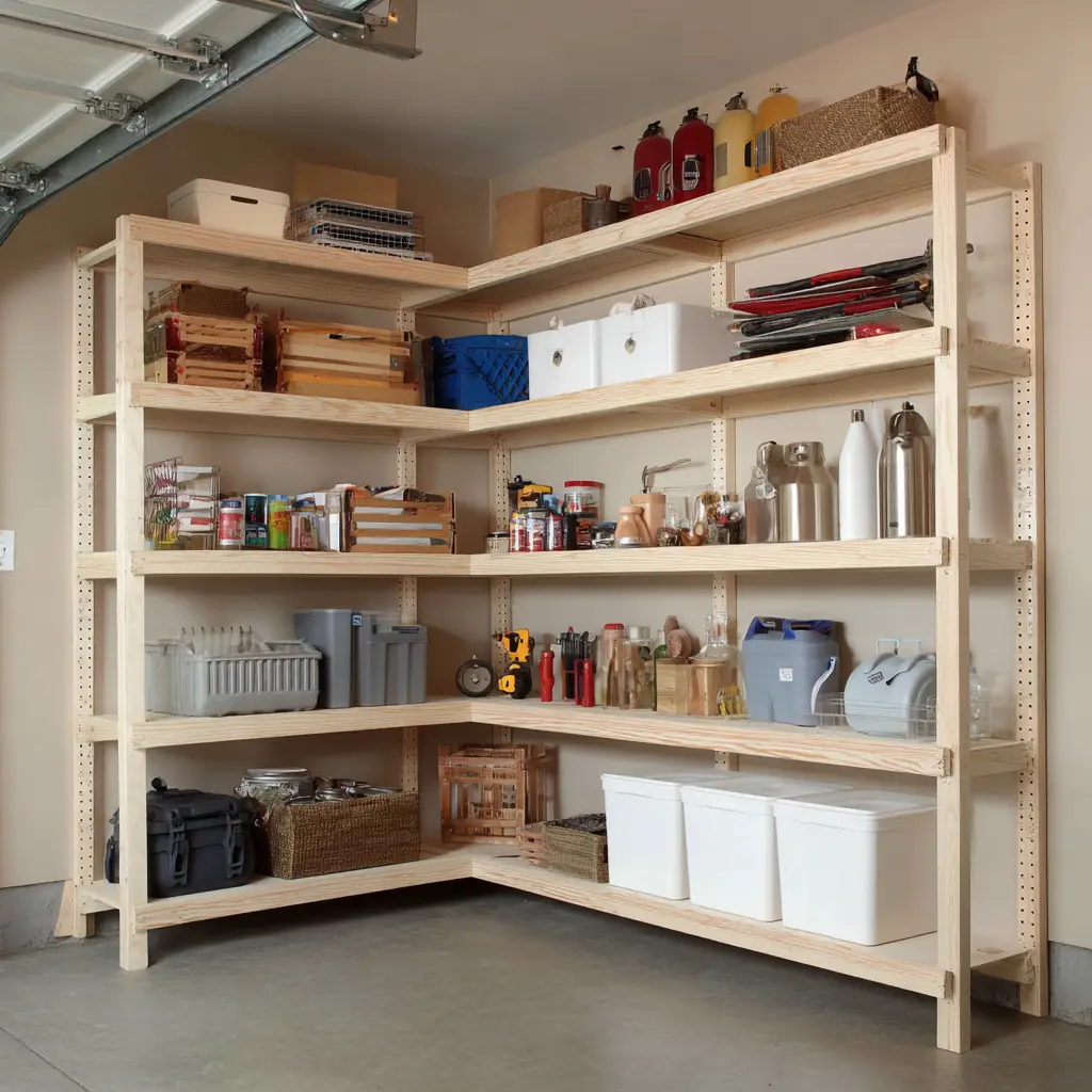 Corner Shelving Units