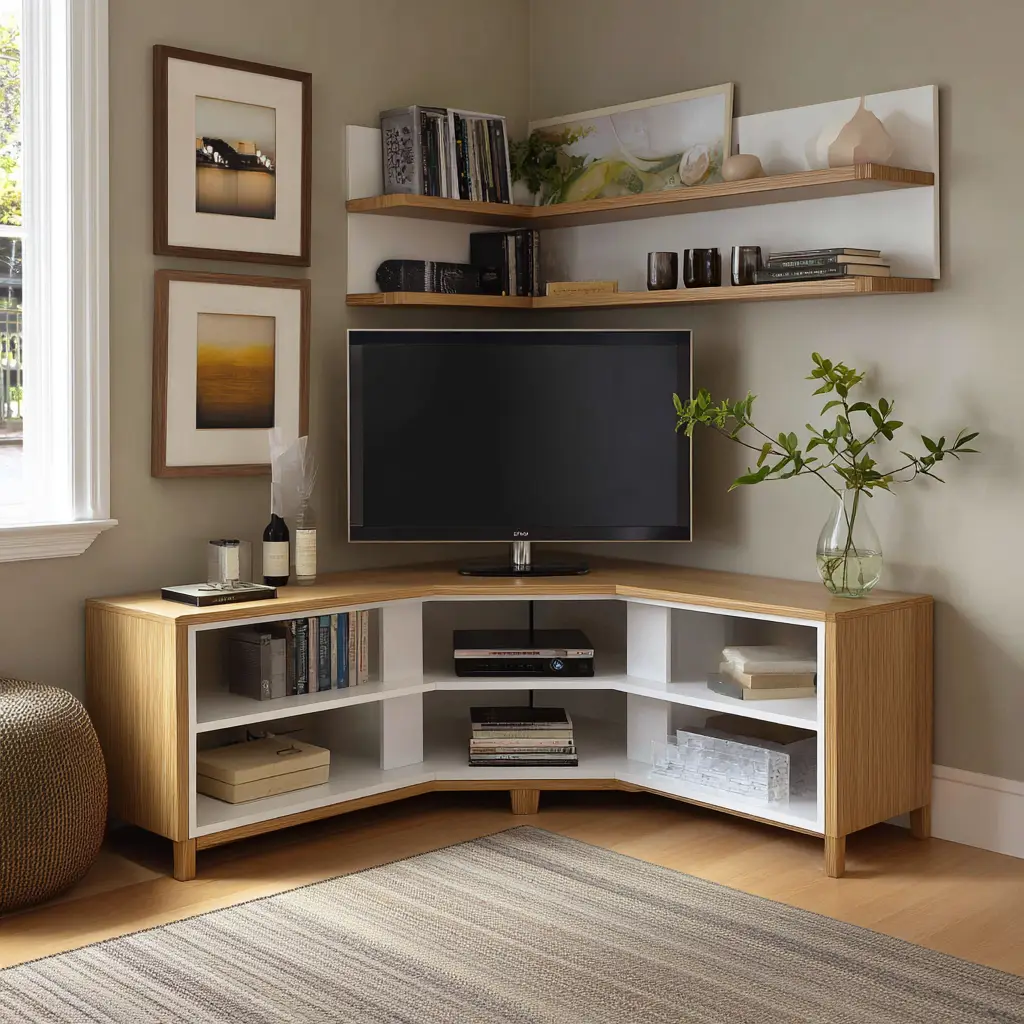 Corner TV Stand