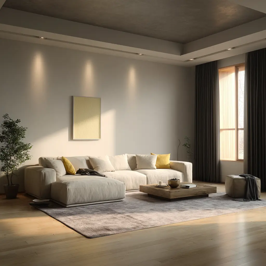 Cozy Minimalist Lounge