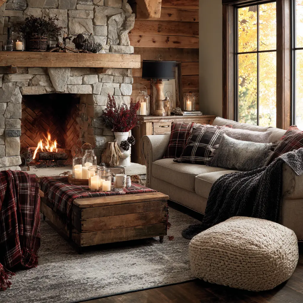 Cozy Plaid Setting