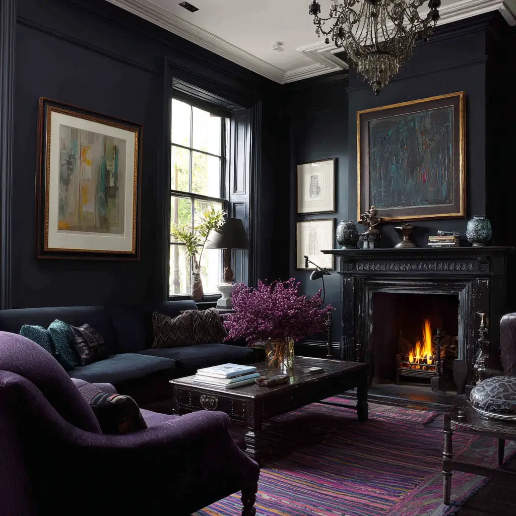 Create Drama with Dark Walls