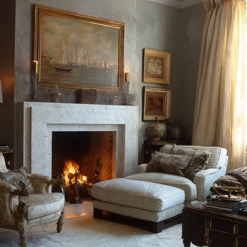 Create a Fireplace Focal Point